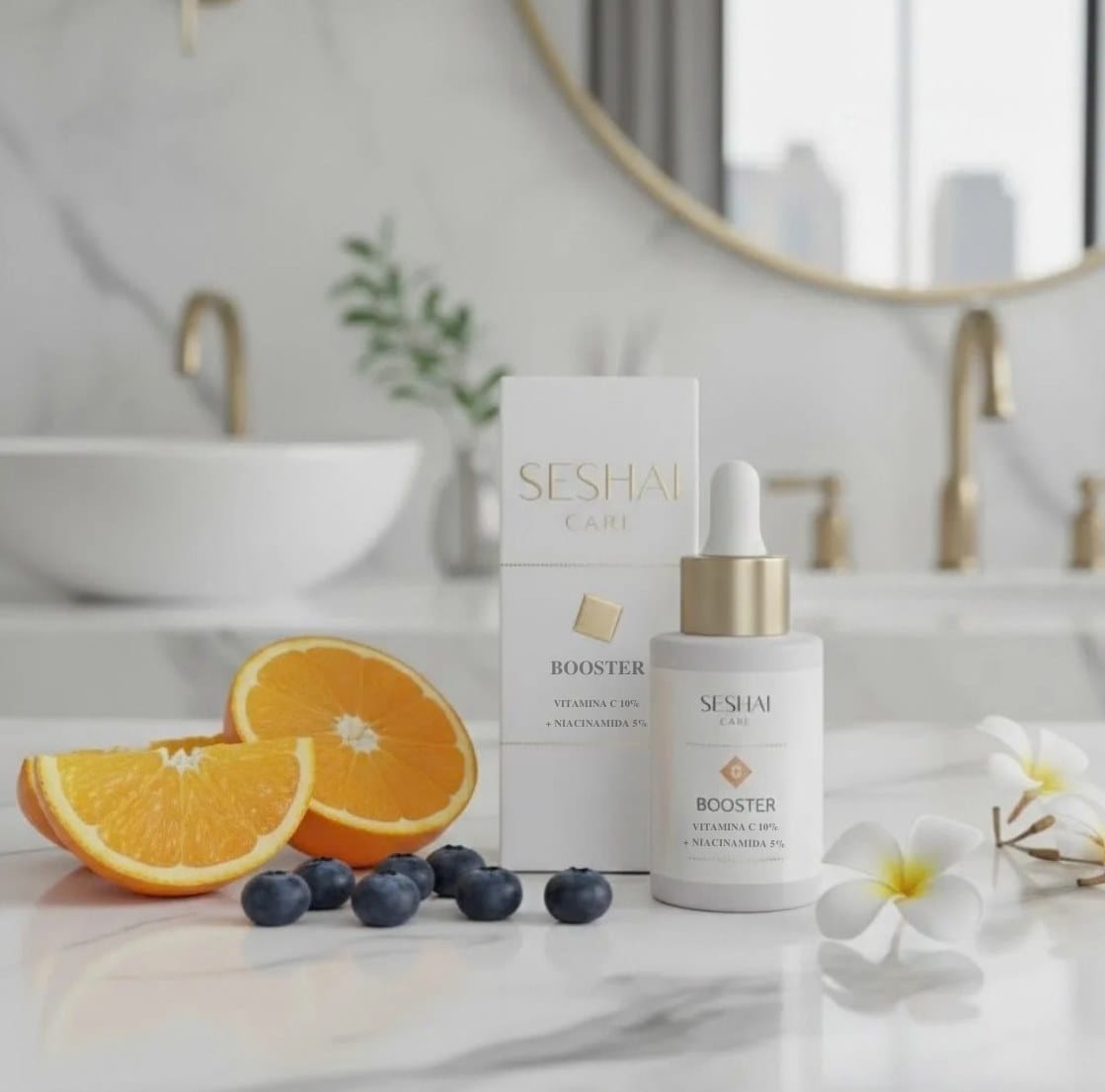 Sérum antioxidante para luminosidad, manchas y tono uniforme